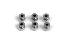 150026 | Maverick Gunmetal 8mm Shock Pivot Balls 6Pcs