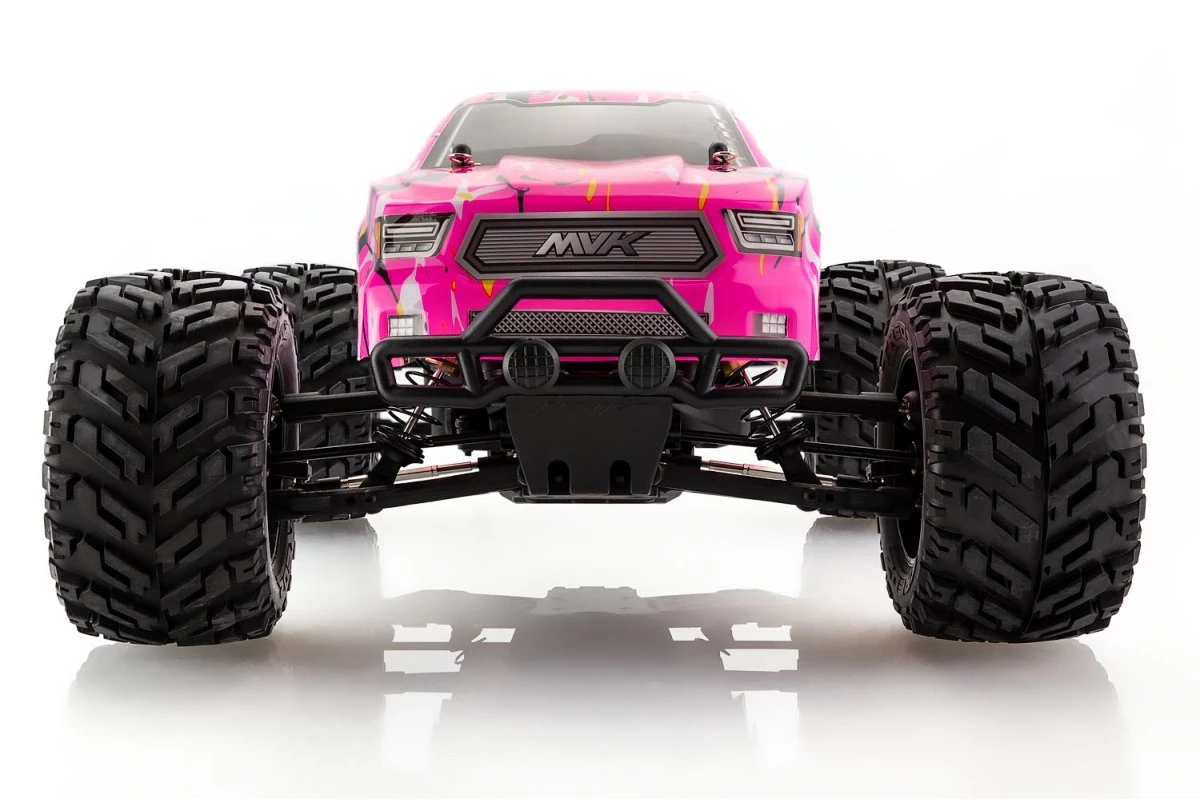 150101 | Maverick 1/10 Quantum MT 4WD Electric Off Road RTR RC Truck - Pink - Image 4