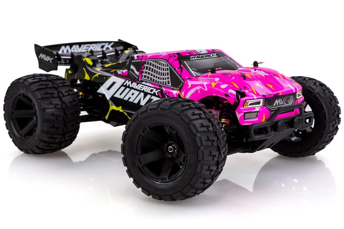150106 | Maverick 1/10 Quantum XT 4WD Electric Off Road RTR RC Truggy - Pink