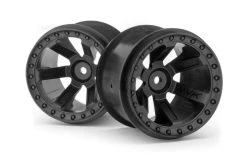 150160 | Maverick 2.8" Black 6 Spoke Rims 2Pcs