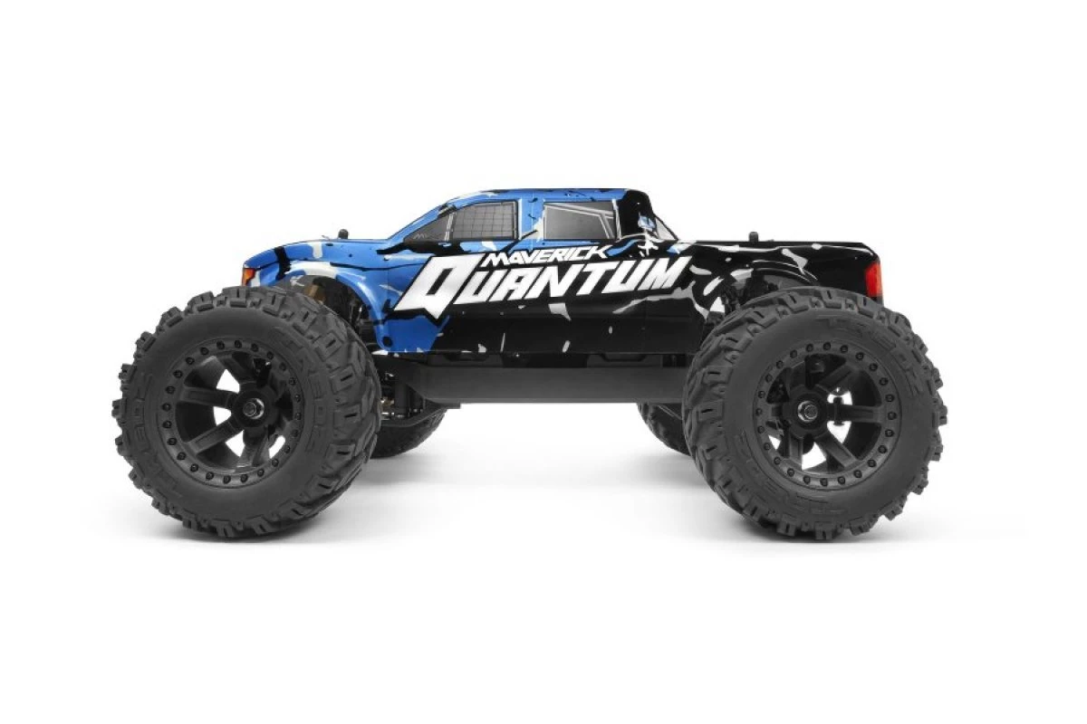 150171 | Maverick 1/10 Quantum MT Blue & Silver Painted Body Shell W/ Decals - Image 2