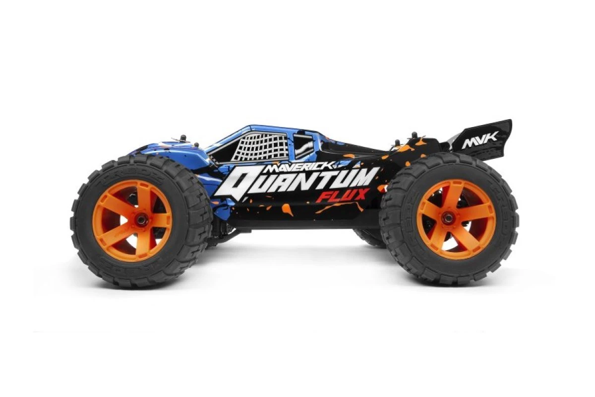 150178 | Maverick 1/10 Quantum XT Blue & Orange Painted Body Shell W/ Decals - Image 2