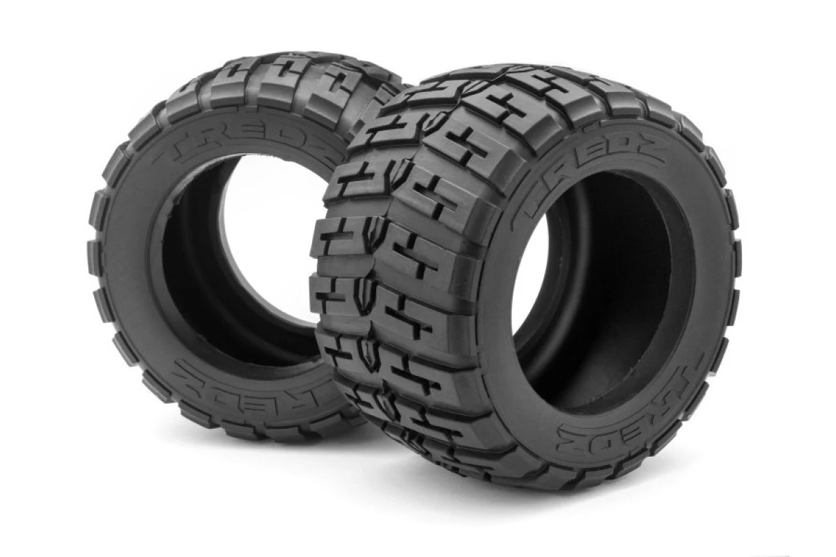 150181 | Maverick 2.8" Tredz Accelerator Tyres W/ Foam Inserts 2Pcs