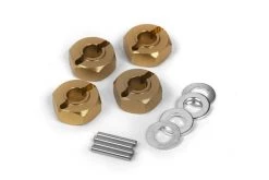 150184 | Maverick Gold Aluminum 12mm Hexes 4Pcs W/ Hardware