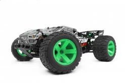 150206 | Maverick 1/10 Quantum XT Flux 4WD Electric Brushless Off Road RTR RC Truggy - Silver/Green