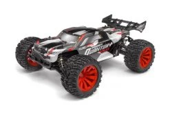 150252 | Maverick 1/10 Quantum+ XT Grey & Red Painted Body Shell W/ Decals