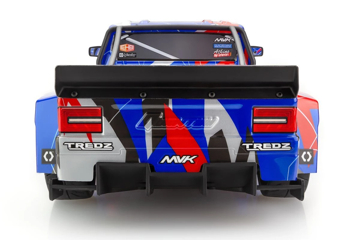150312 | Maverick 1/8 Quantum R Flux Electric Brushless On Road RTR RC Car - Blue/Red - Image 6