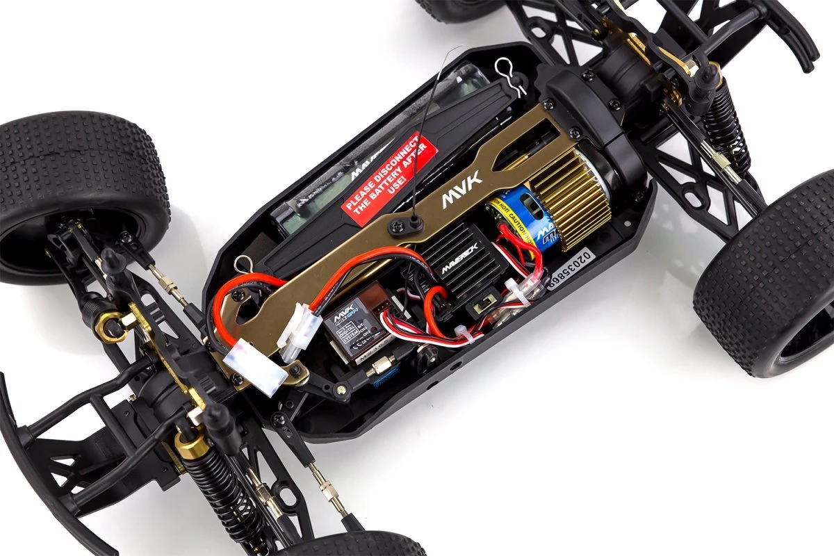 MV12614 | Maverick 1/10 Strada XT Electric 4WD Off Road RTR RC Truggy - Image 4