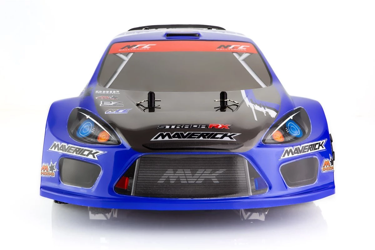 MV12805 | Maverick 1/18 ION RX 4WD Electric RTR RC Rally Car - Blue - Image 5