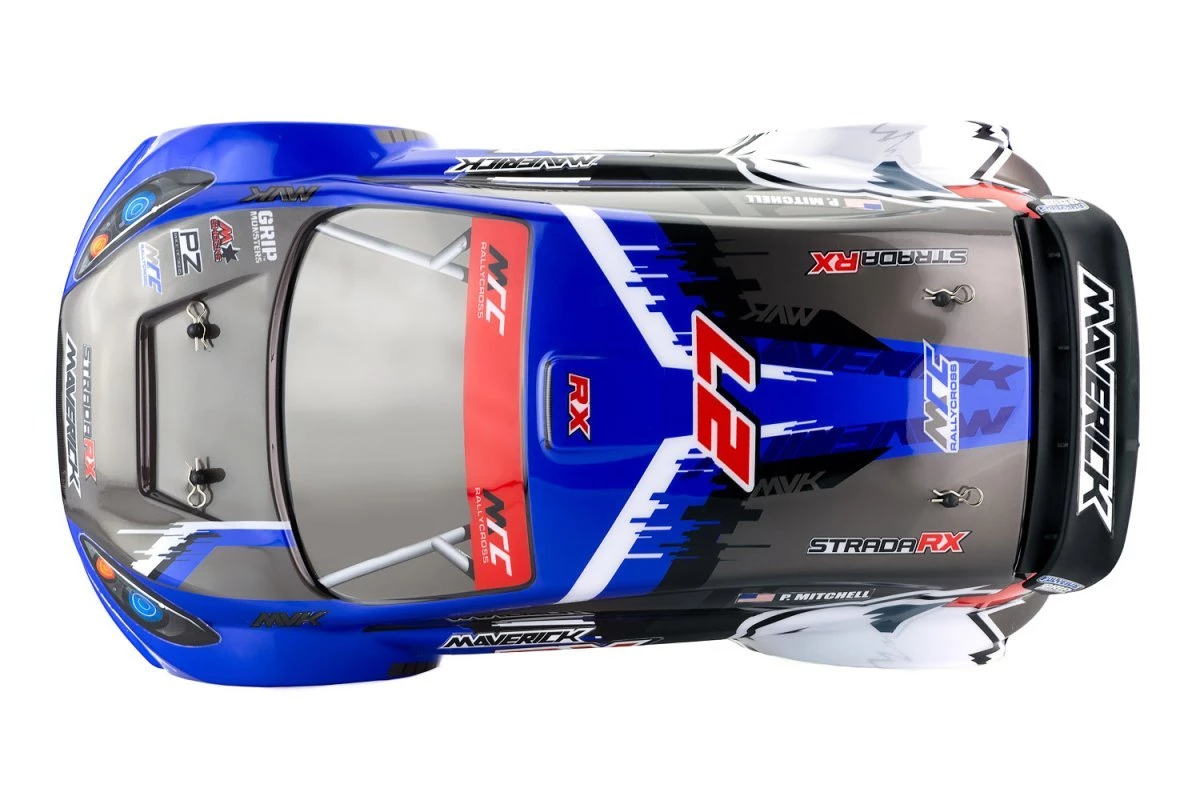 MV12805 | Maverick 1/18 ION RX 4WD Electric RTR RC Rally Car - Blue - Image 8