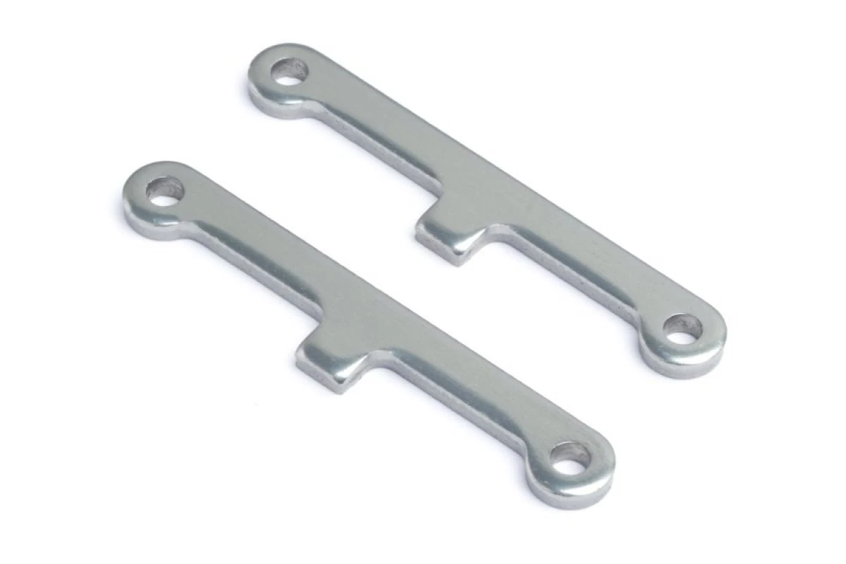 MV22013 | Maverick Gunmetal Aluminum Suspension Arm Pin Braces 2Pcs