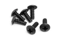 MV22046 | Maverick 3x8mm Coarse Thread Button Head Screws 6Pcs