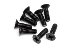 MV22055 | Maverick 3x10mm Fine Thread Countersunk Head Screws 4Pcs