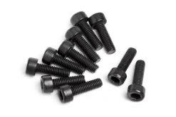 MV22056 | Maverick 3x10mm Coarse Thread Cap Head Screws 10Pcs