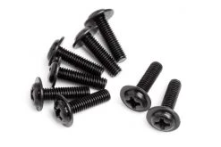 MV22126 | Maverick 3x10mm Fine Thread Washer Head Screws 8Pcs