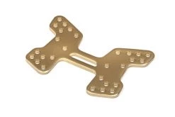 MV22732 | Maverick Gold Aluminum 2.5mm Rear Shock Tower