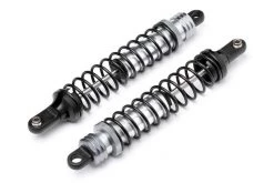 MV24001 | Maverick Silver Aluminium Front Assembled Off Road Shocks 2Pcs