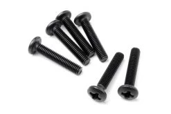 MV25040 | Maverick 3x16mm Fine Thread Button Head Screws 6Pcs