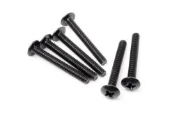 MV25043 | Maverick 3x24mm Fine Thread Button Head Screws 6Pcs