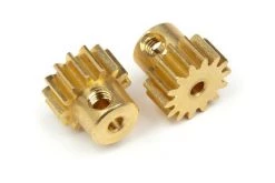 MV28043 | Maverick 14T 0.6Mod Brass Pinion Gears 2Pcs
